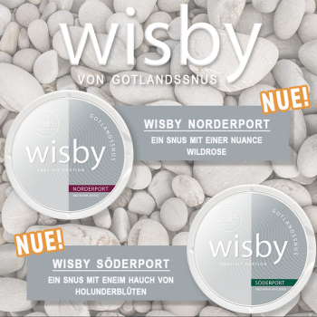 Wisby - Eine neue Marke von Gotlandssnus!