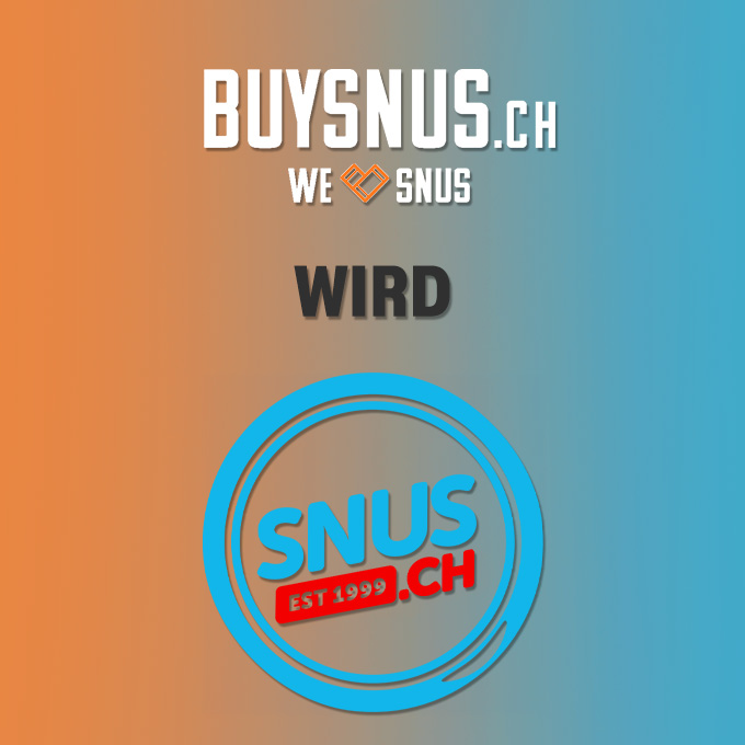 Neuer Name, bewährter Service und Qualität: Buysnus.ch wird Snus.ch