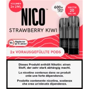 NICO Strawberry Kiwi Pods 2 x 20 mg
